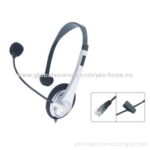 Professional High-quality Call Center Headset with Adjustable Headband, Super Bass